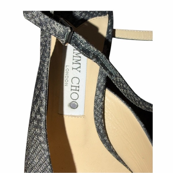 Jimmy Choo Black Studded Heels - Picture 6 of 8